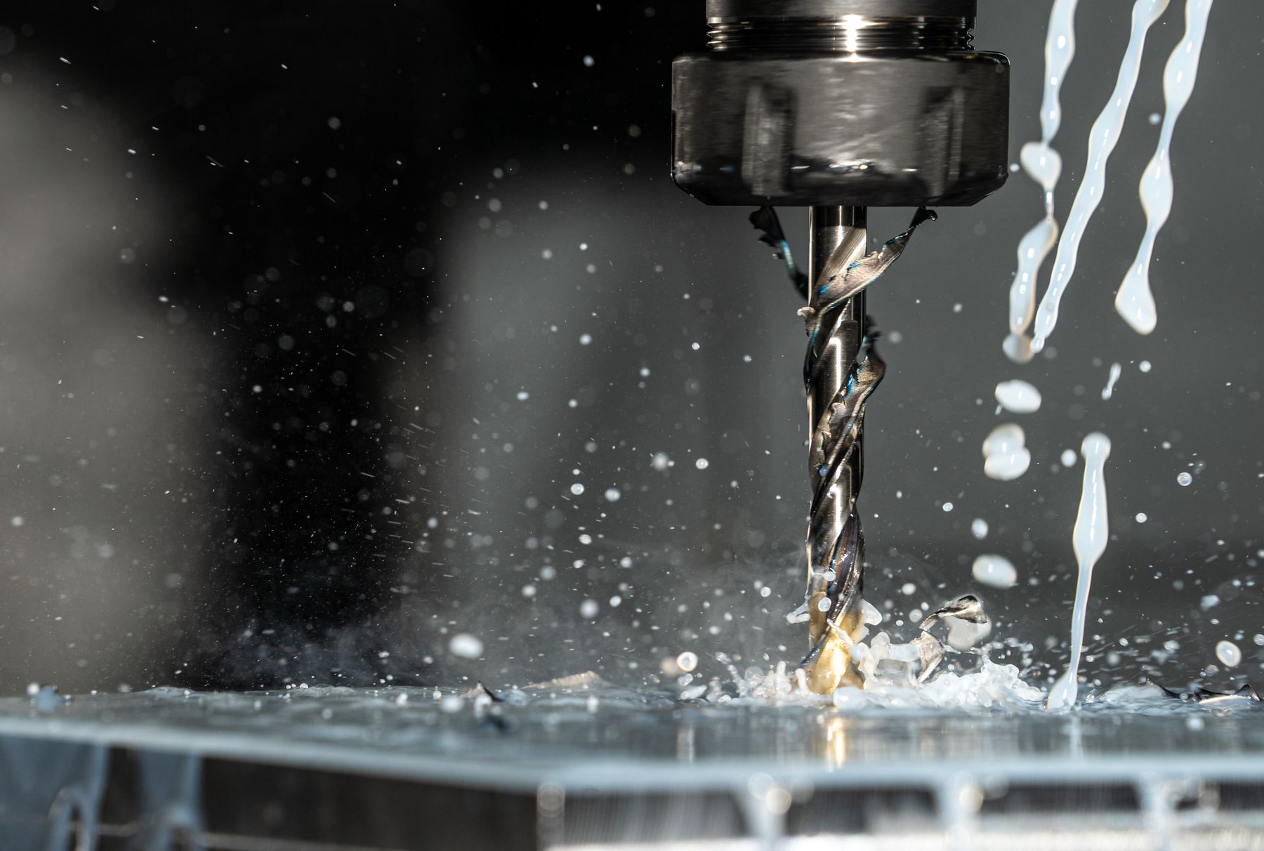 CNC tool machining metal